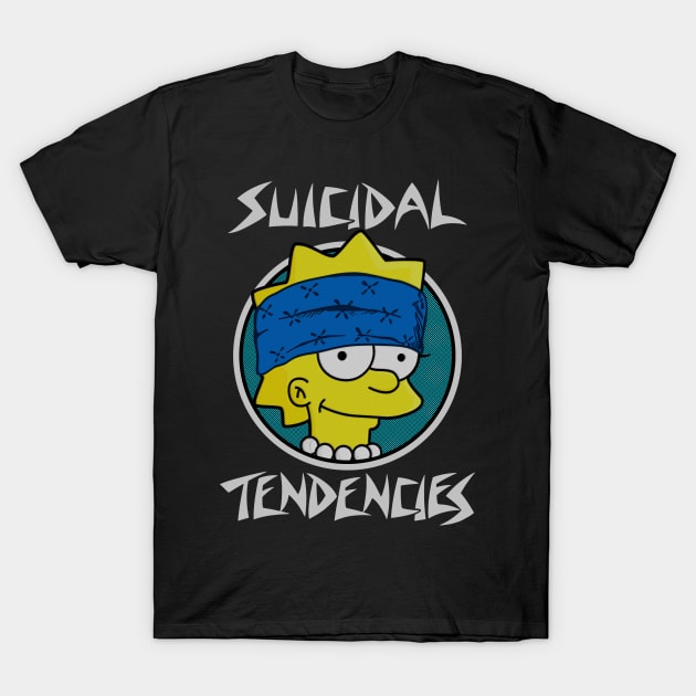 suicidal st T-Shirt by Super Human Squad